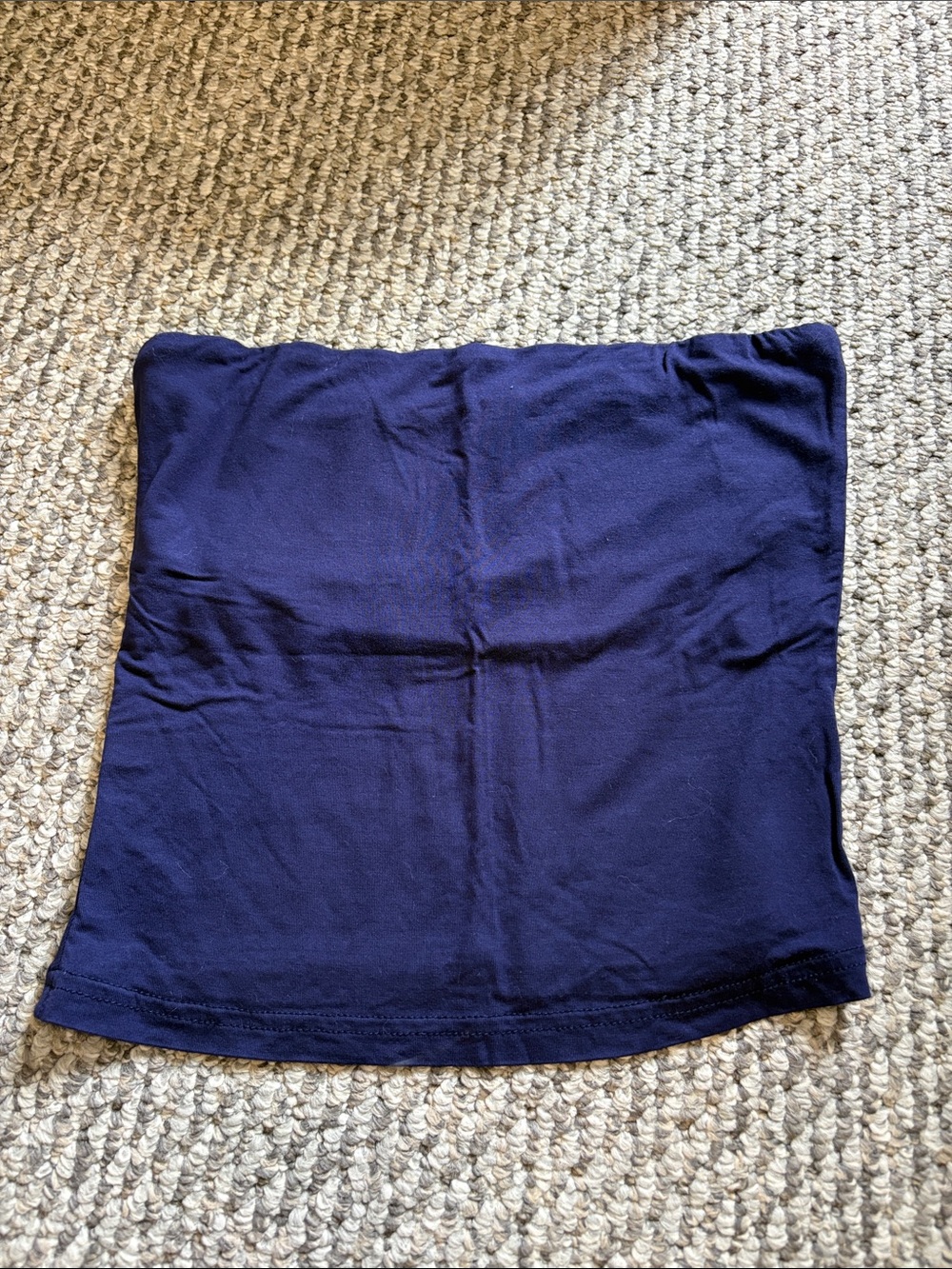Women's Navy Blue Tube Skirt of top